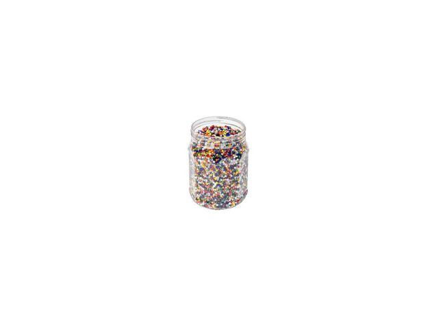 Glaspärlor 500g blandade färger