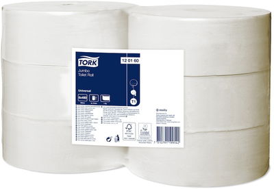 Toalettpapper Tork T1 Jumbo Universal 1-lg, 6/FP