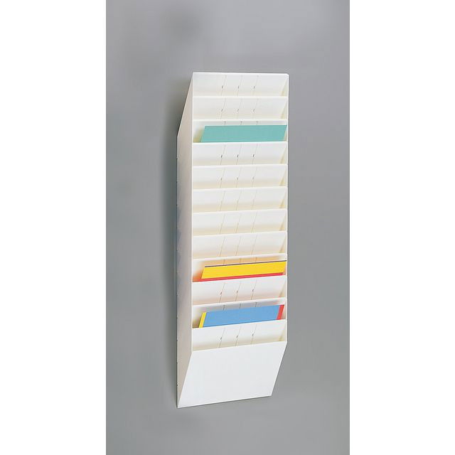Blankettfack Flexiboxx A4L 12-fack vit