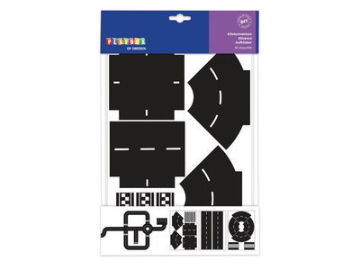 Stickers kurvor och korsningar 50/fp
