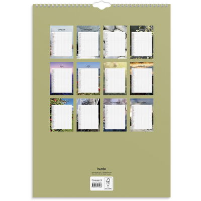 Familjekalender Modern 2026