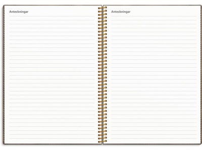 Kalender Study Twist mocca A5 25/26