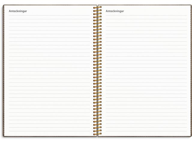 Kalender Study Twist mocca A5 25/26