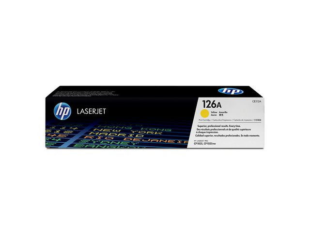 Toner HP CE312A 126A 1K gul Toner HP CE312A 126A 1K gul