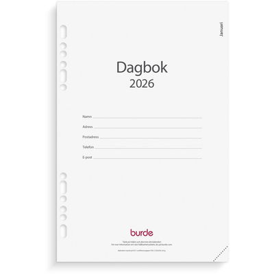 Business kalendersats Dagbok 2026