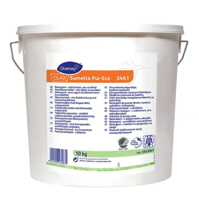 Tvättmedel CLAX Sumetta, hink 10kg