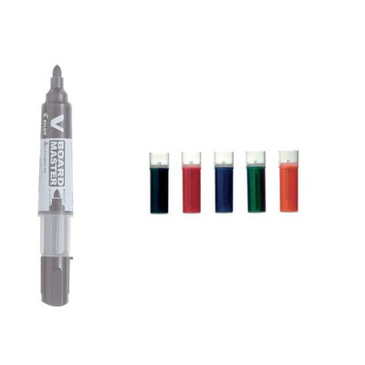 Refill Whiteboardpenna Pilot V-Board svart