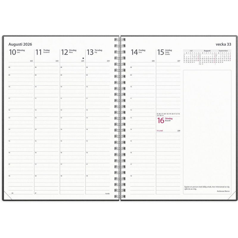 Kalender Business refill 2026