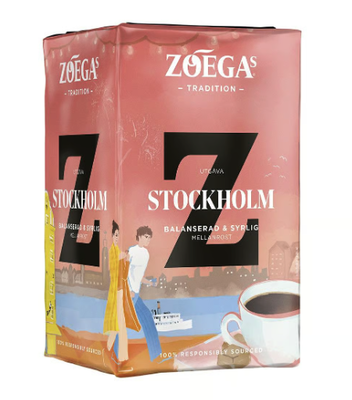Kaffe Zoégas Stockholm Brygg 450g