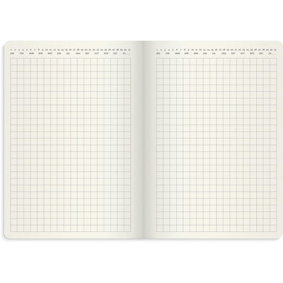 Liten Veckokal. Forma Deluxe 2026 brun