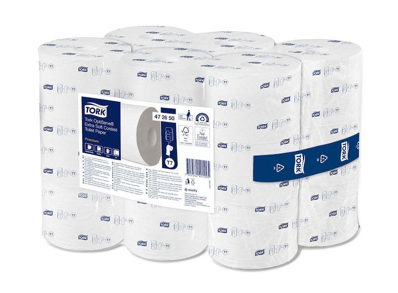 Toalettpapper TORK Pre T7 3-lag 18/fp
