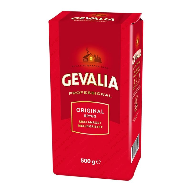 Kaffe GEVALIA Mellanrost Professional brygg 500g