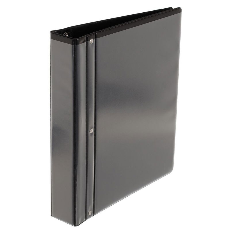 Gaffelpärm A4 med ficka, 60mm Svart