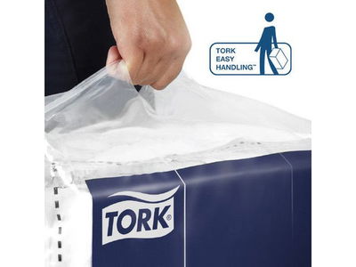 Pappershandduk Tork Xpress Premium H2, blå dekor, 2310/FP