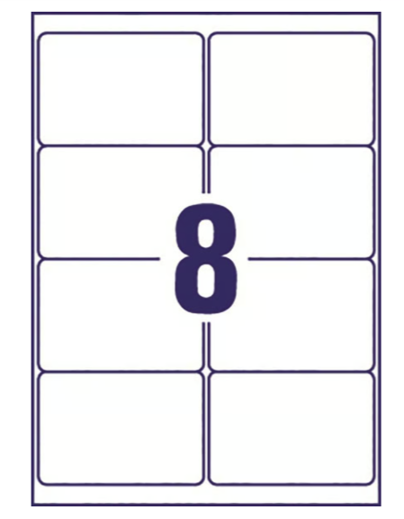 Etikett 99,1x67,7mm 800/fp