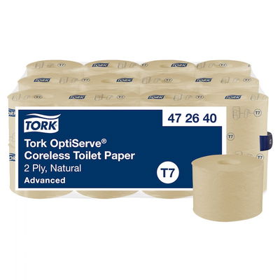 Toalettpapper TORK Adv T7 natur 24/fp