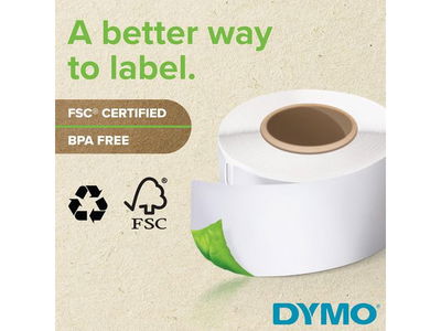 Etikett DYMO LW Vit 57x32mm, 1000/FP