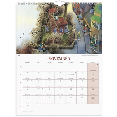 Väggkalender Ilon Wikland 2026