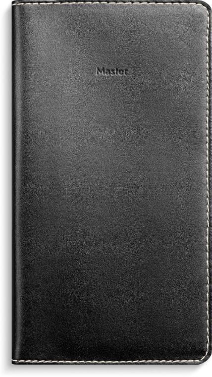 Almanacka Burde 3665 Master Konstläder 2027 Svart