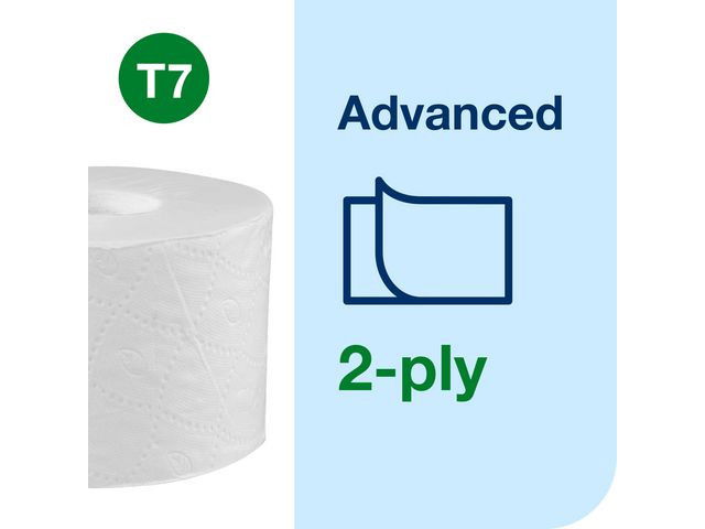 Toalettpapper TORK Adv T7 2-lag 24/krt