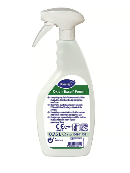 Ytdesinfektion Diversey Oxivir Excel Foam Spray 750ml
