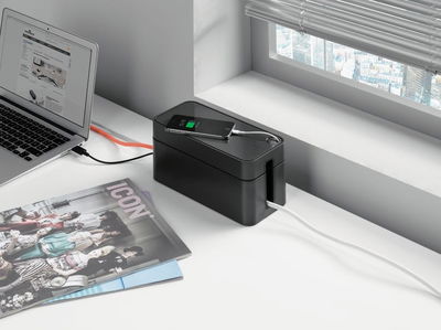 Kabelbox Durable Cavoline Small grafitgrå