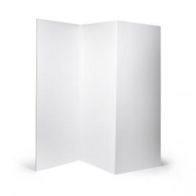 Utställningsskärm 180x72cm 3-delad 5/fp