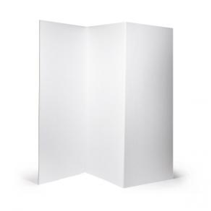 Utställningsskärm 180x72cm 3-delad 5/fp