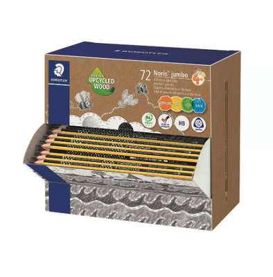 Blyertspenna Staedtler Noris Jumbo 119 HB, 72/fp