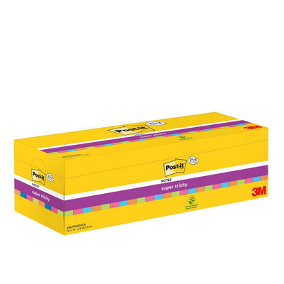 Post-it Super Sticky 76x76 mm, 24st/fp