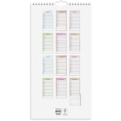 Familjekalender 2026 Tydlig