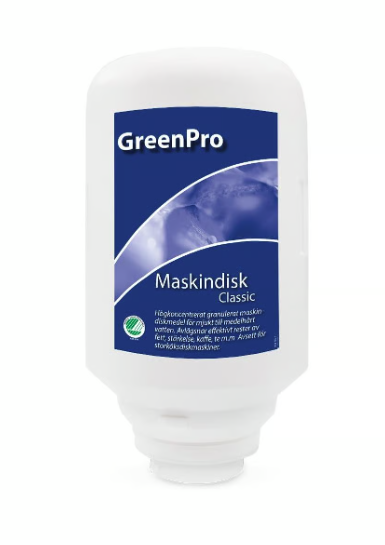 Maskindiskmedel GreenPro Classic 4kg, 4/fp