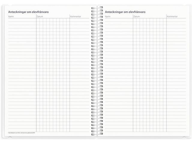 Lärarkalendern Förskola A5 25/26