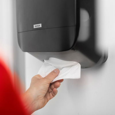 Dispenser KATRIN Handduk M vit