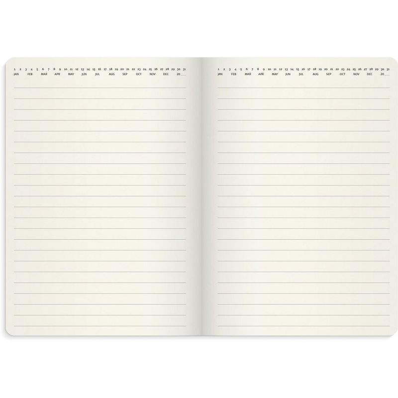 Stor Veckokalender Forma Deluxe 2026 svart