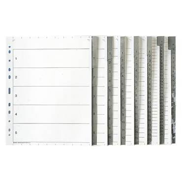 Pärmregister Plus flikförstärkta 1-12 A4+, 10/FP