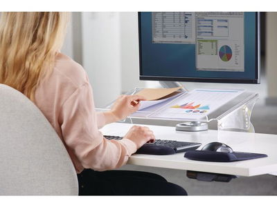 Dokumenthållare FELLOWES Clarity transp.