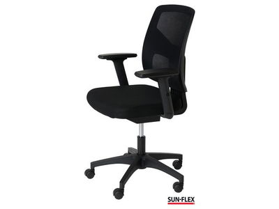 Kontorsstol Sun-Flex Officechair Mesh Svart