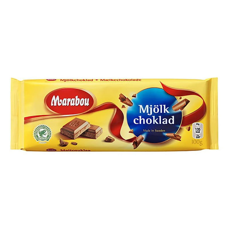 Choklad Marabou Mölkchoklad 100g, 24 st/fp