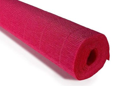 Kräppapper kraftigt 180gr Vinröd