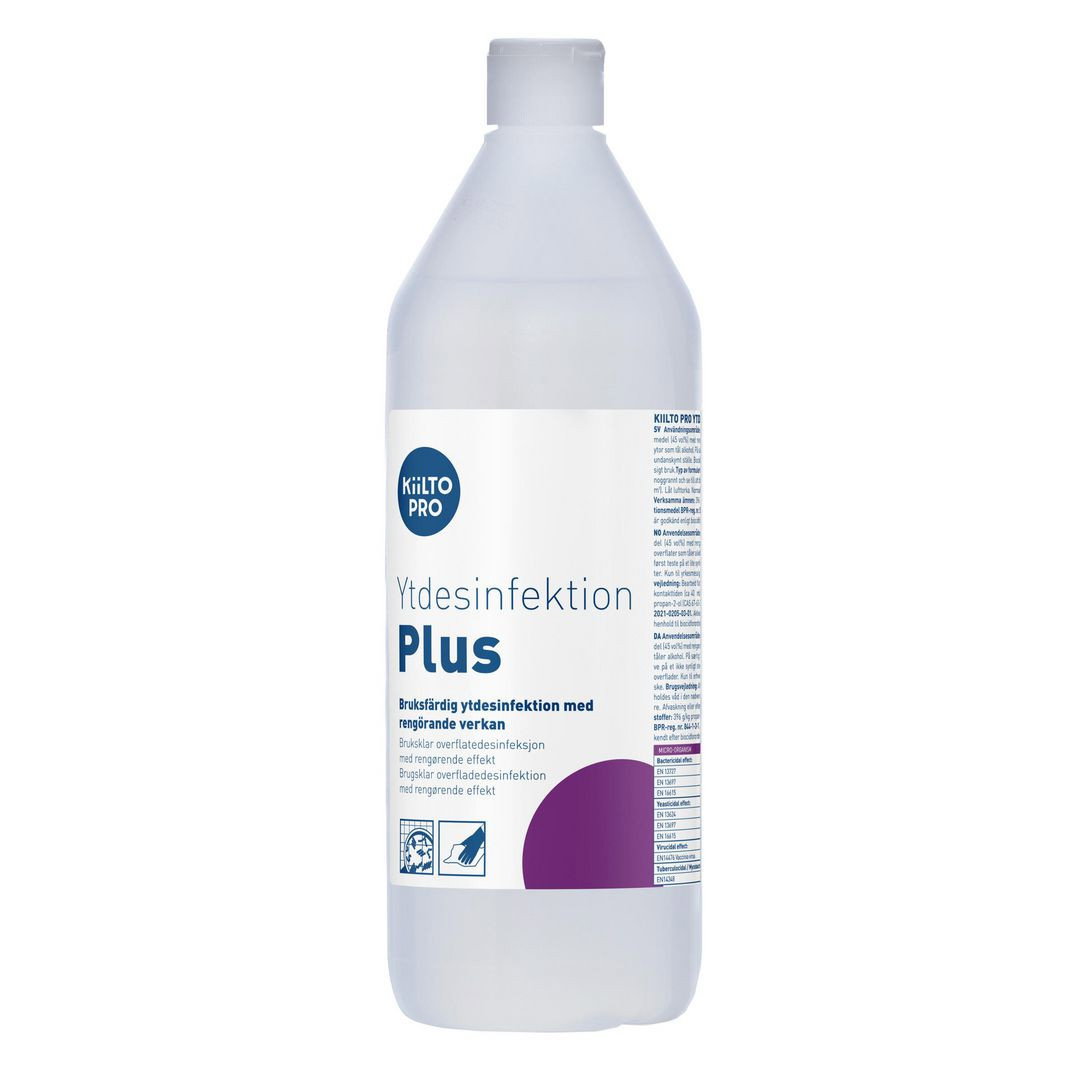 Ytdesinfektion KIILTO PRO Plus 1L