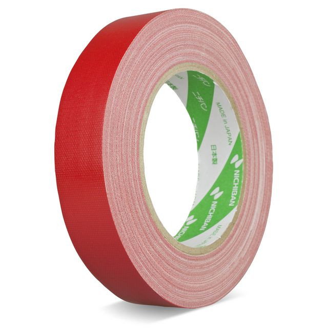 Vävtejp Nichiban 116 Premium Röd 19mm x 25m