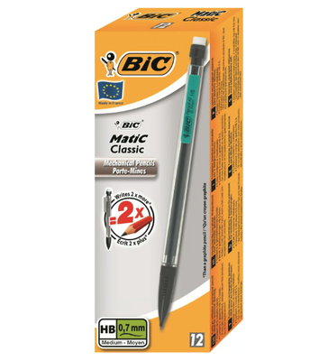 Stiftpenna Bic Matic Classic 0,7, 12 st/fp