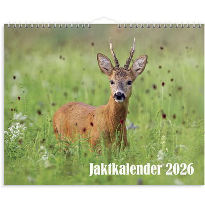 Väggkalender Jaktkalender 2026