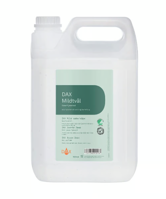 Flytande Tvål DAX Mild oparfymerad 5L