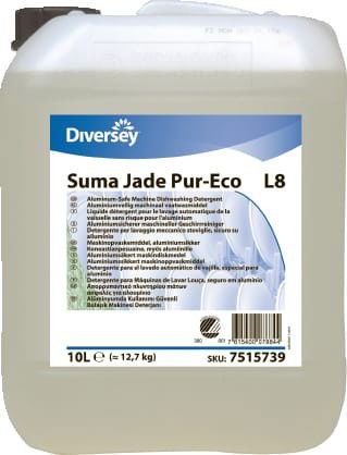 Maskindiskmedel Diversey Suma Jade Pur-Eco L8, 10 Liter
