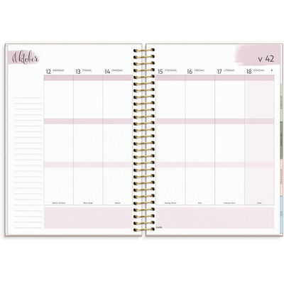 Life Organizer 2026 rosa