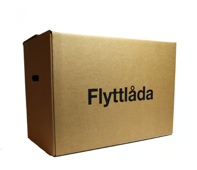 Flyttlåda Enkelwell Brun 580x330x420mm