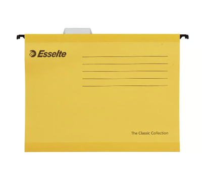 Hängmapp Esselte Standard Gul A4, 25/fp