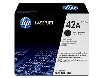 Toner HP Q5942A 42A 10K svart Toner HP Q5942A 42A 10K svart